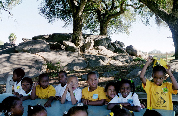 Mari's class is ready for lunch!