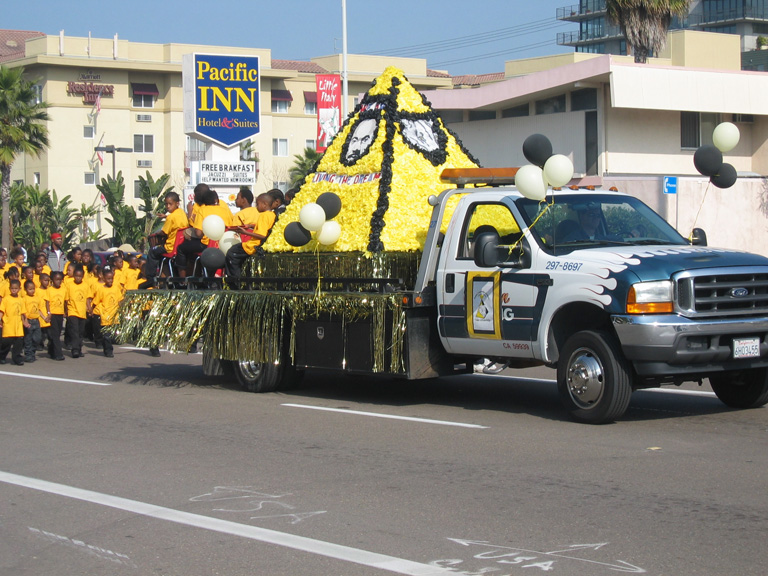 The float is pretty cool!