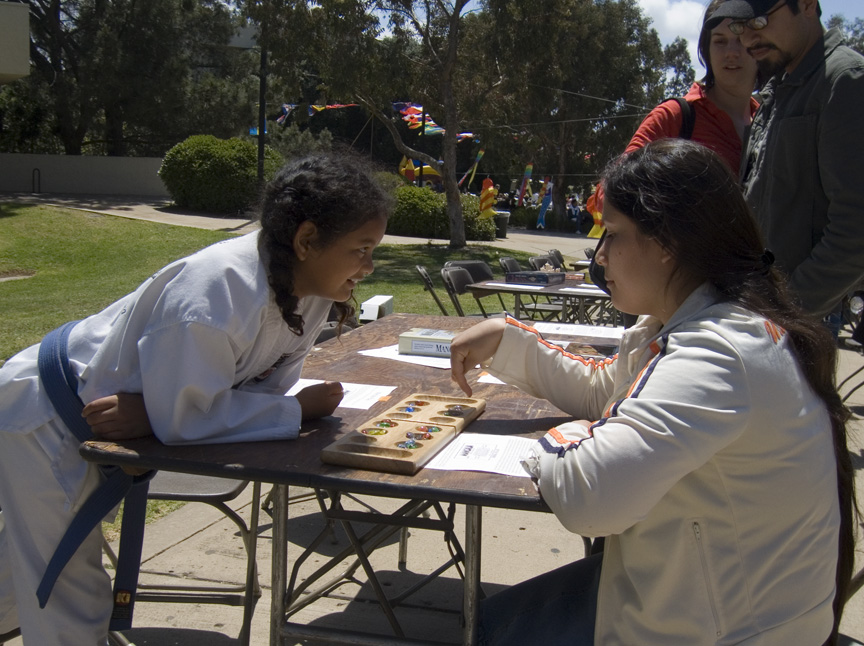 Mari plays Mancala!